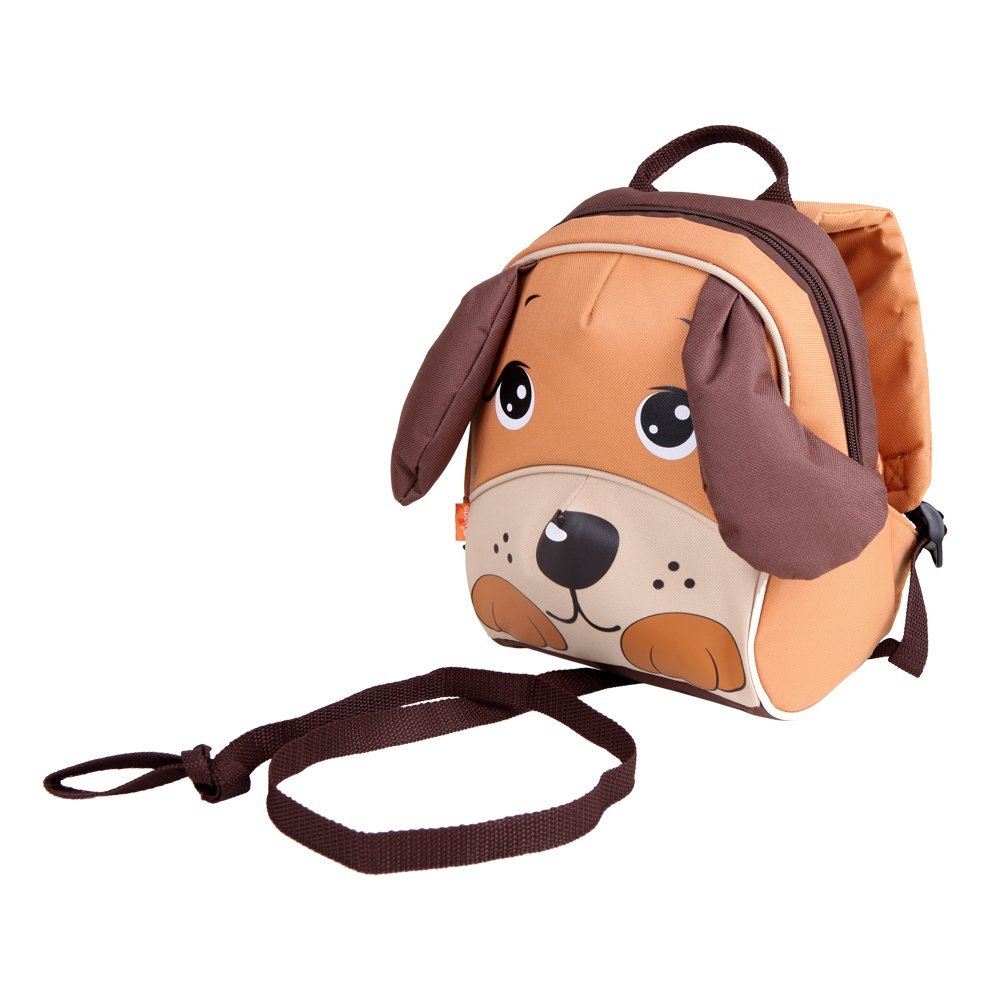 Babyhugs Kids Toddler Insulated Backpack Lunchbag with Safety Harness