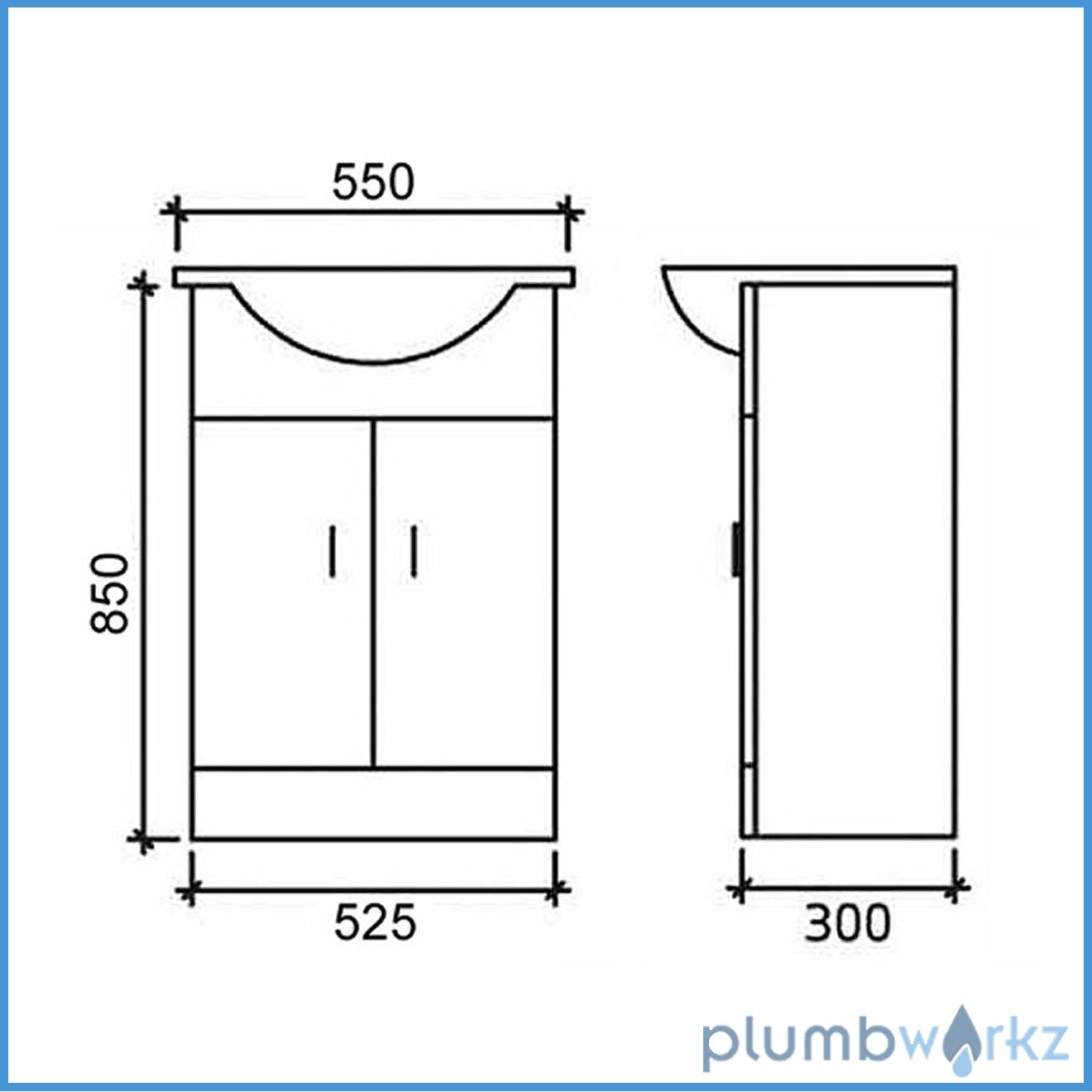 Vanity Unit Basin Mirror Down Lights Gloss White Modern Bathroom Mirror eBay