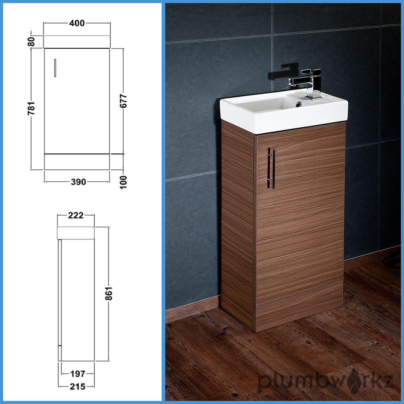 compact bathroom vanity unit basin sink vanity 400mm compact bathroom vanity unit basin sink vanity 400mm