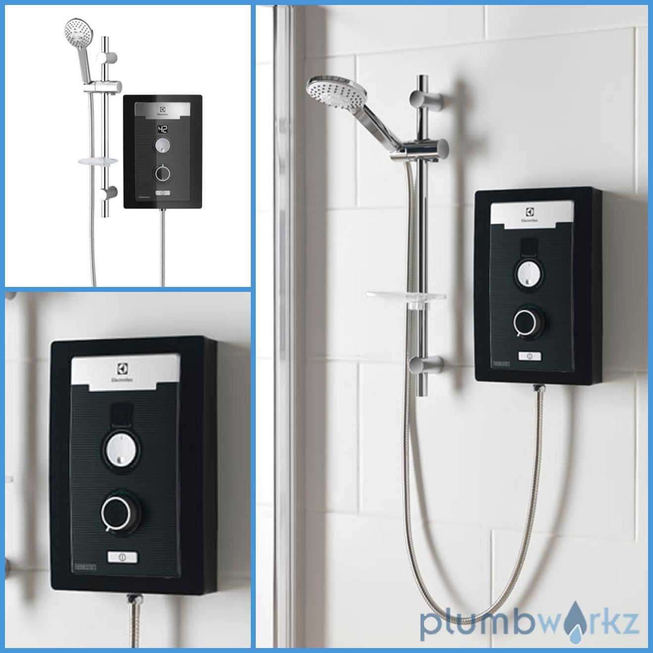 Electrolux Electric Shower Multifunctional Head Display Riser Rail eBay