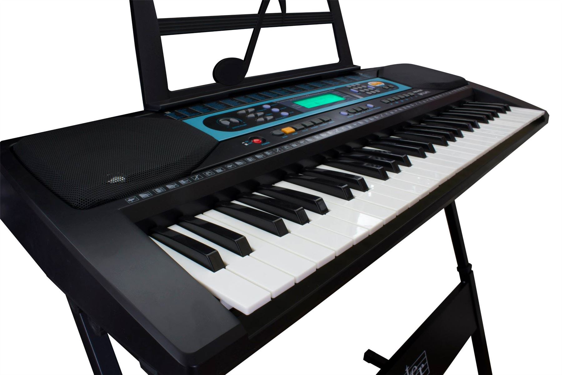 54 key digital interactive teaching portable keyboard piano workstation & stand eBay