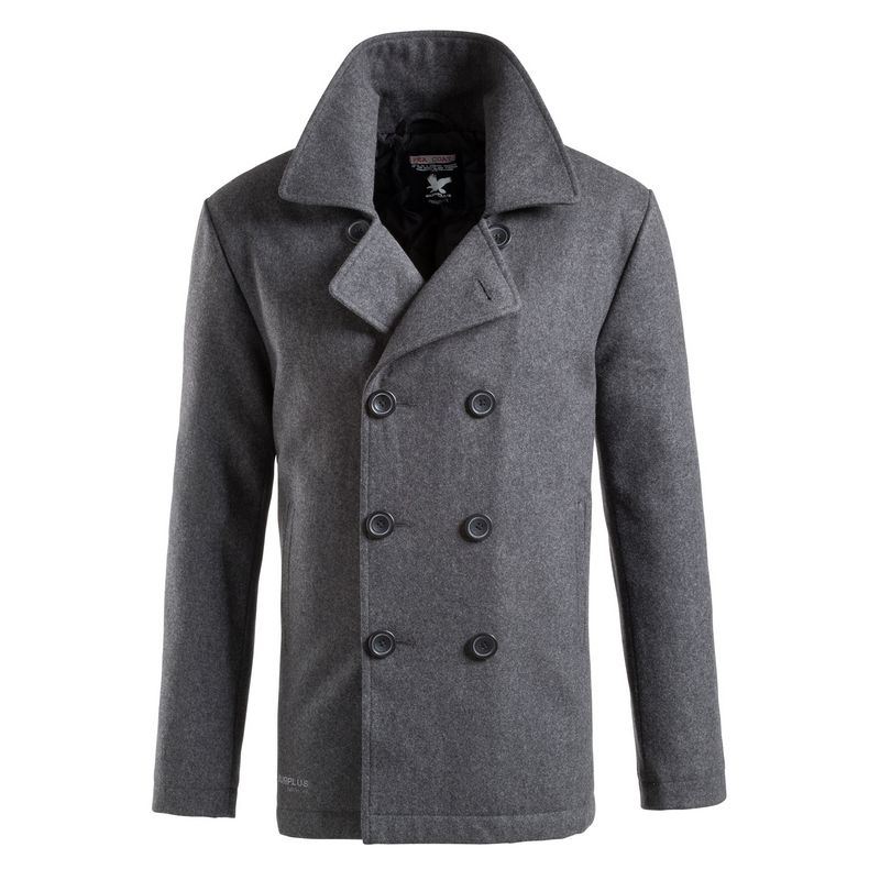 Mens Grey Pea Coat Canada Tradingbasis Cristobal Coat Aritzia
