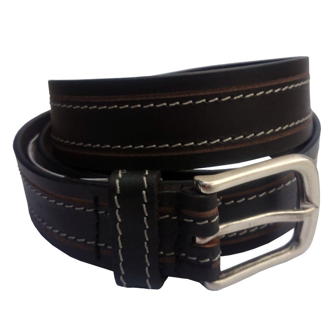 GENUINE AUSTRALIAN 100 REAL LEATHER BELT FULL GRAIN QUALITY BUCKLE