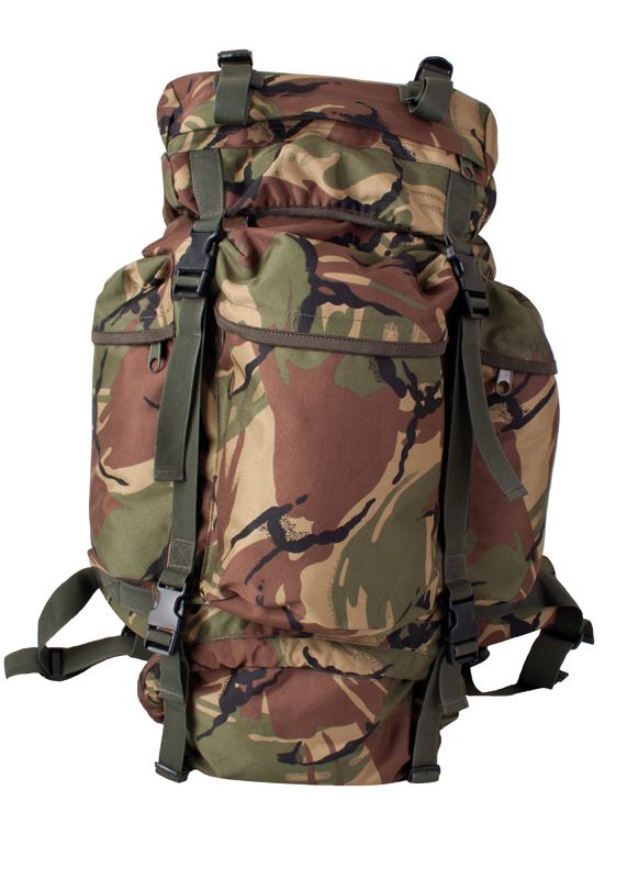 KOMBAT RUCKSACK MILITARY 30/60 LITRE BERGEN ARMY TRAVEL CADET BACKPACK