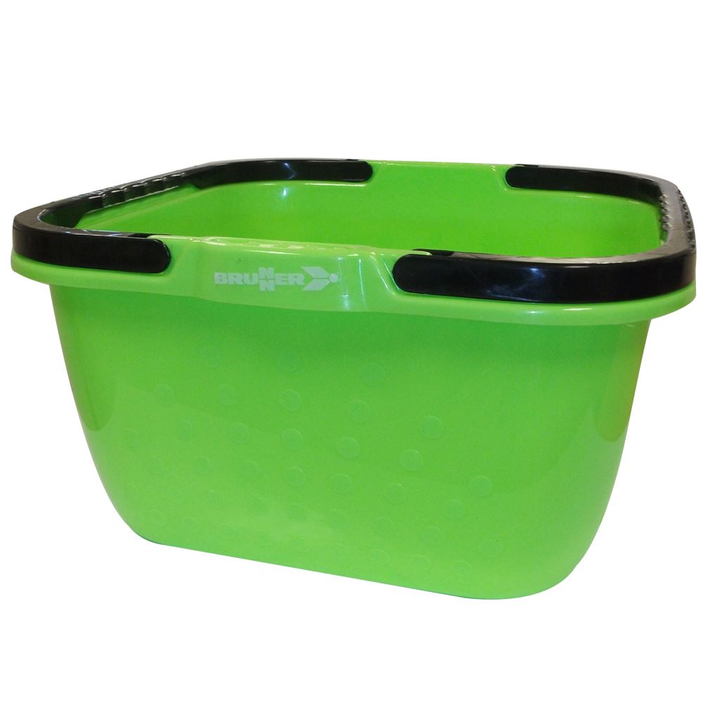Brunner Cleo Green Square Washing Up Bowl Two Handles Caravan Camping