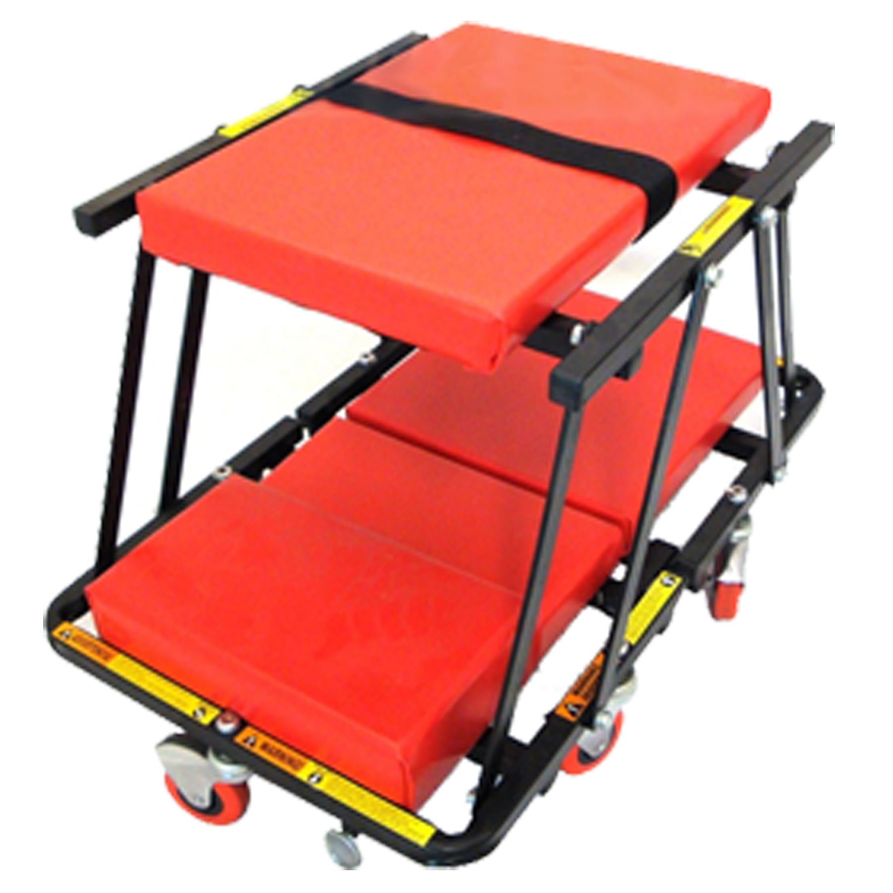 Deluxe Mechanics Car Creeper Stool Garage Heavy Duty Padded eBay