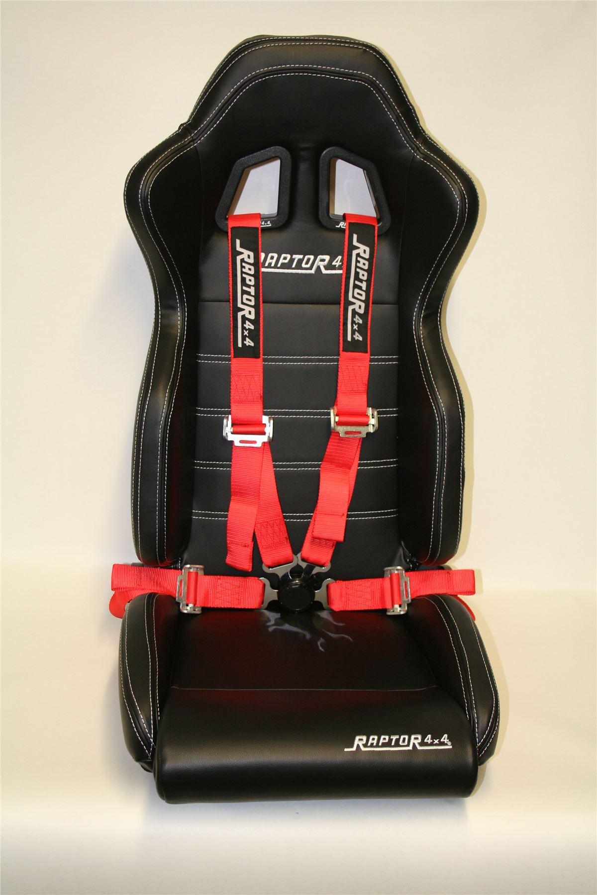 Raptor 4x4 Safety Belts 4 Points 2" Red Harness Seat Belt Off Road Racing
