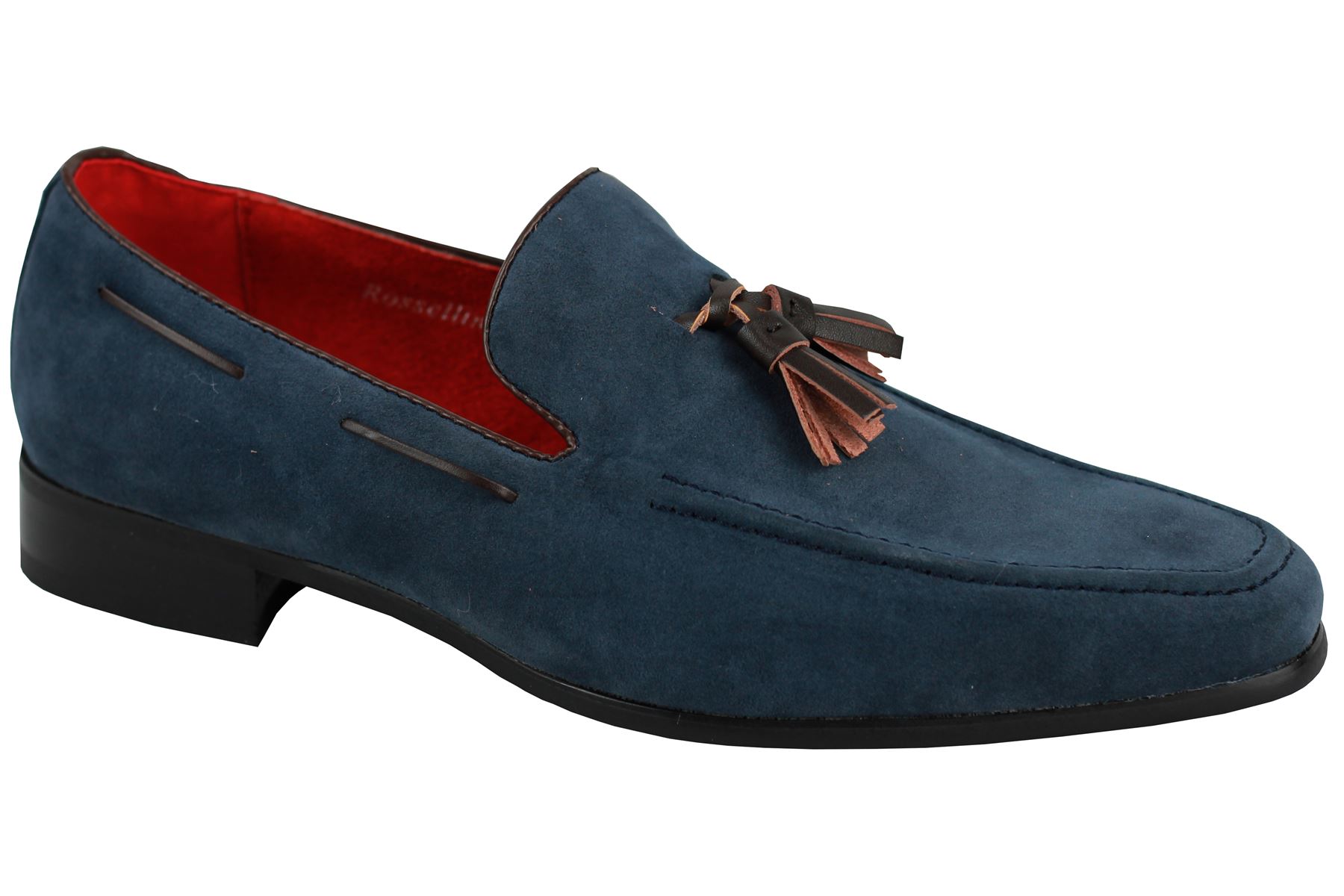 mens mod loafers men s smart suede leather tassel heel loafer slip on mens mod loafers men s smart suede leather tassel heel loafer slip on