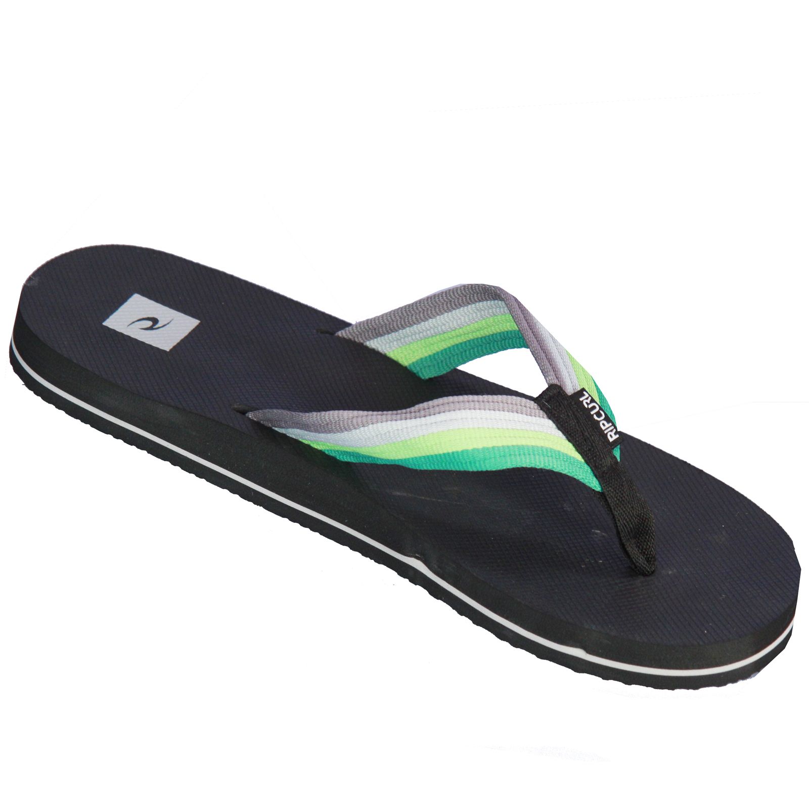 Rip Curl Mens Flip Flop Bob Cush Green/Black eBay