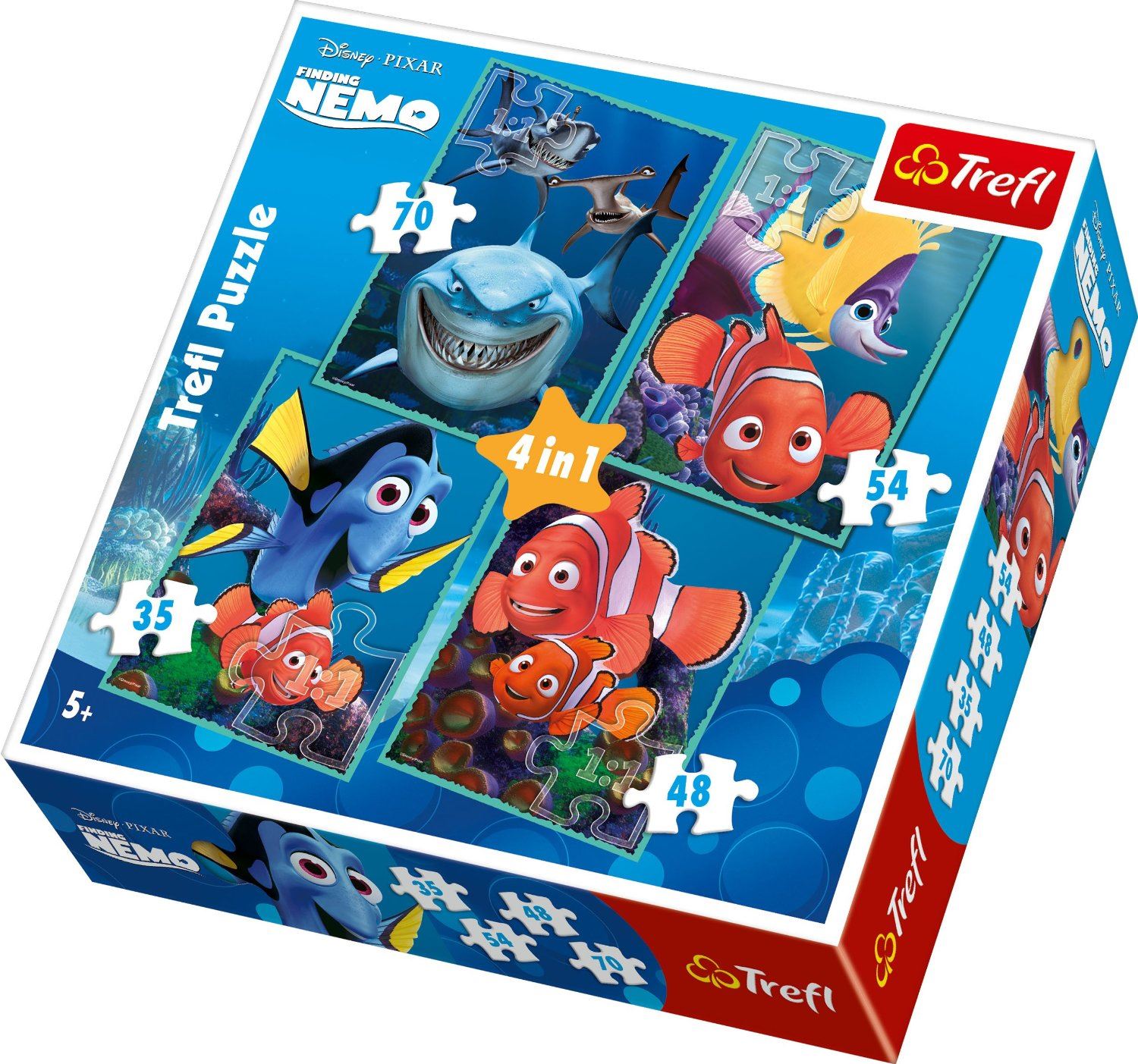 Trefl Disney Marvel 4 In 1 Childrens Kids Jigsaw Puzzle Board Game eBay