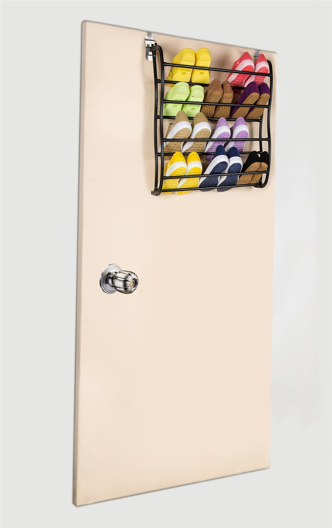 36 Pair Over The Door Hanging Shoe Rack 12 Tier Shoe Rack Organiser