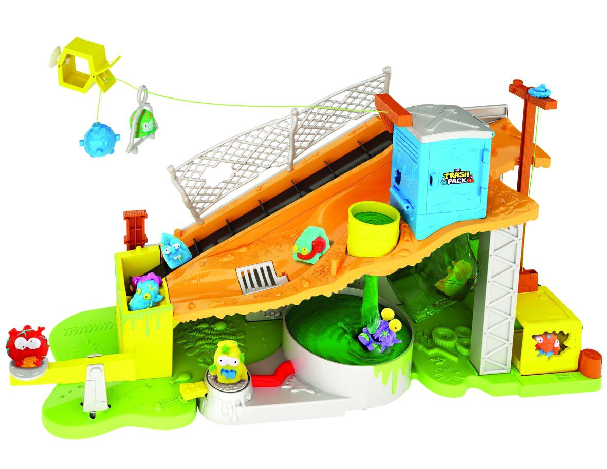 TRASH PACK SEWER DUMP PLAYSET CHILDRENS KIDS ULTIMATE SCRAP RUBBISH TOY