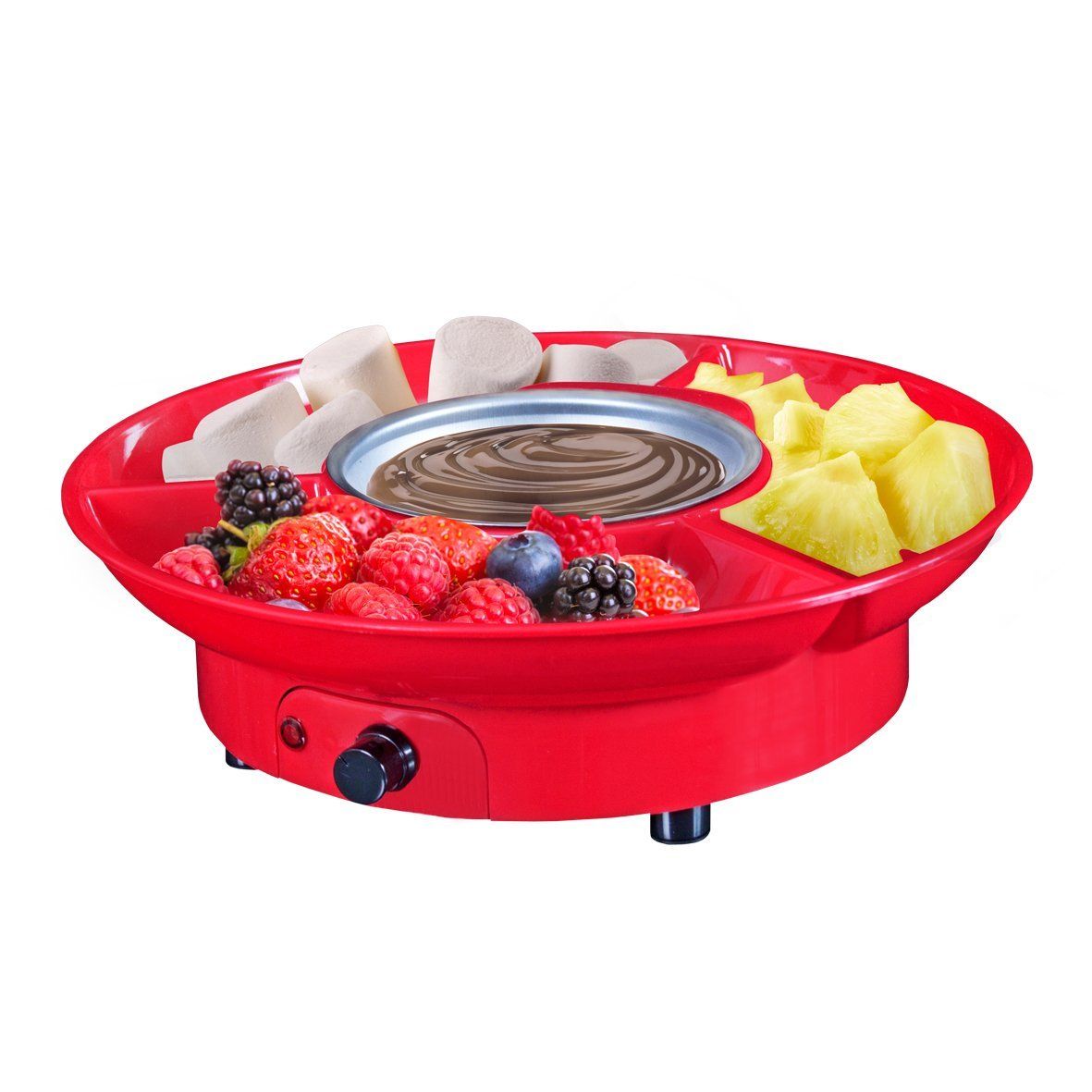 Fondue Set for Fruit & Marshmallows Party Dipping Set Melting Chocolate