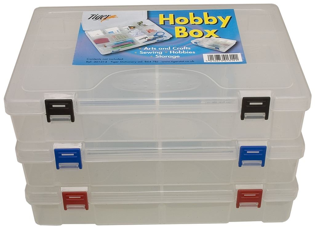 *OFFER* Tiger Tuff Boxes Clear Reinforced Storage Box Cases FULL RANGE!