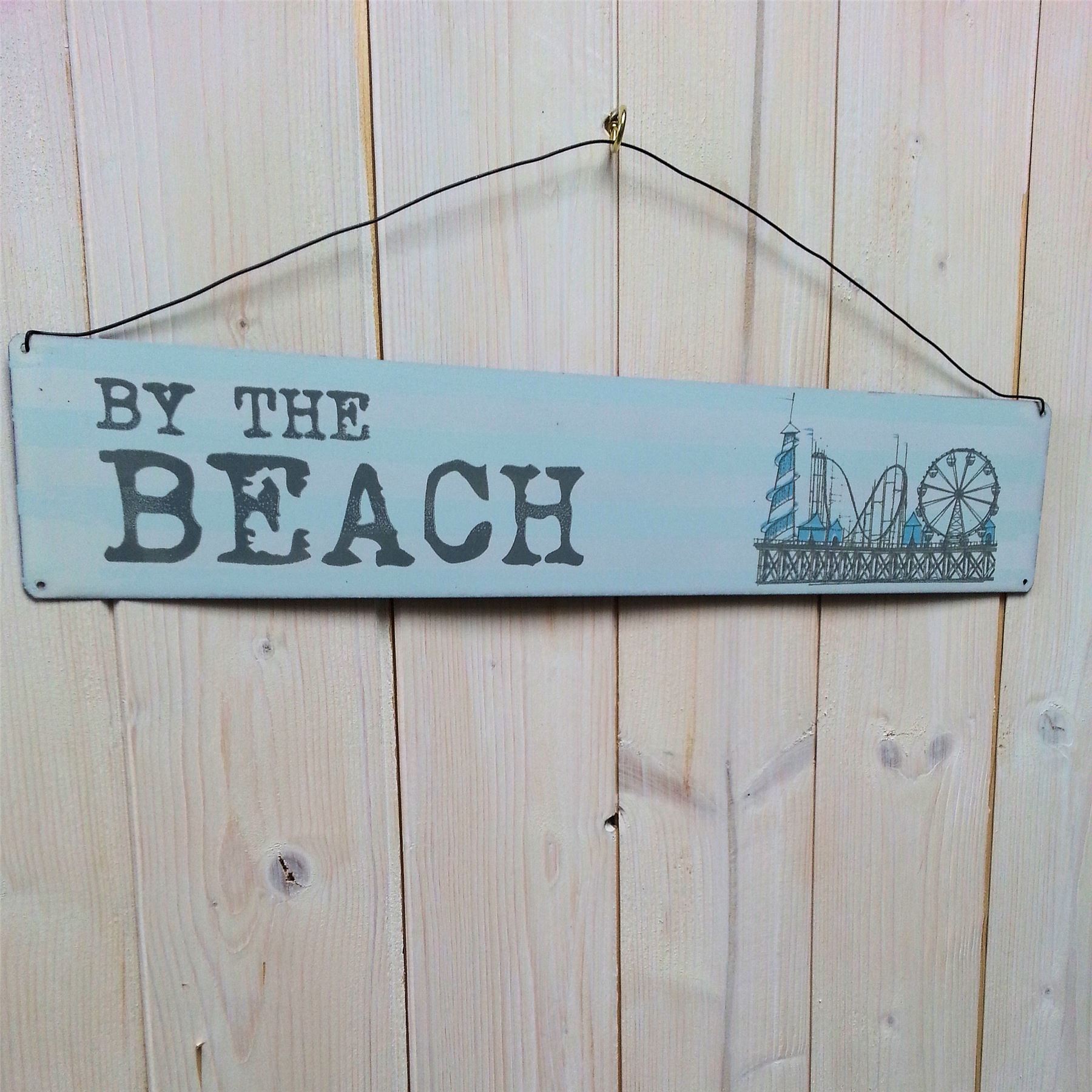 How To Hang Tin Signs On Wall at Justine Mecham blog