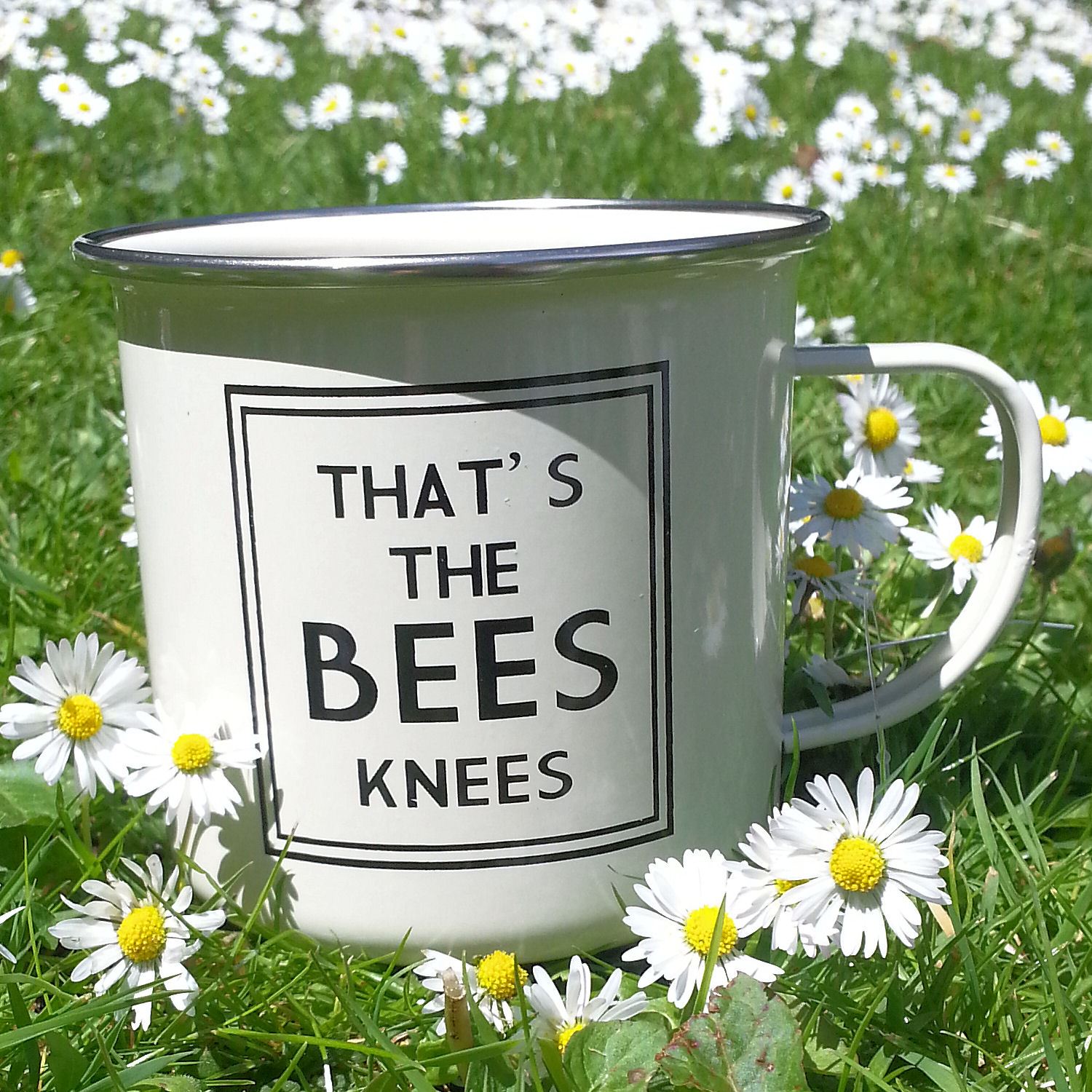 Lots of MUGS Enamel Tin Metal Cups OUTDOOR GARDENING CAMPING MUM DAD FRIEND GIFT - Picture 8 of 25