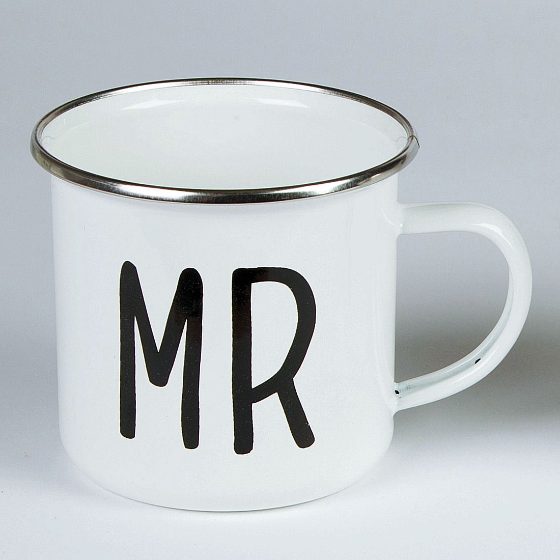 Lots of MUGS Enamel Tin Metal Cups OUTDOOR GARDENING CAMPING MUM DAD FRIEND GIFT - Picture 16 of 25