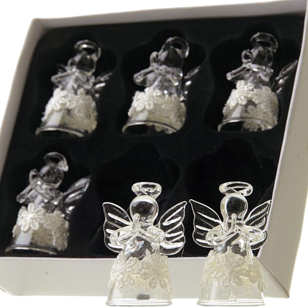 LUXURY GLASS/CRYSTAL CHRISTMAS DECORATIONS SETS HANGING TREE BAUBLES