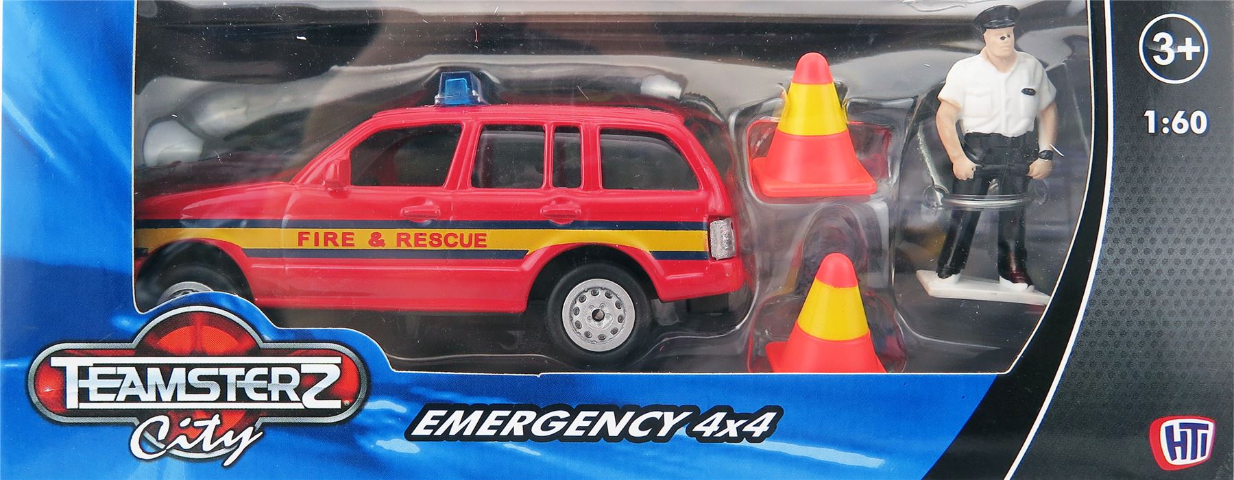Teamsterz City EMERGENCY 4x4 KIT Police Car Playset 160 Model 4