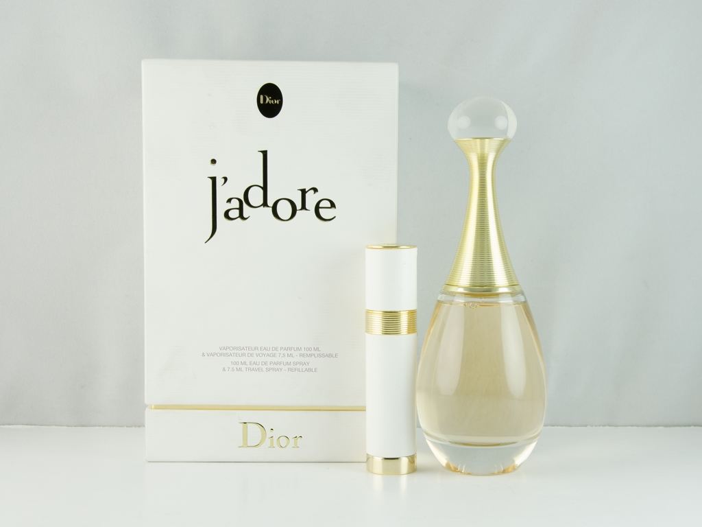 Christian Dior J'Adore EDP 100ml & 7.5ml Travel Spray Refillable