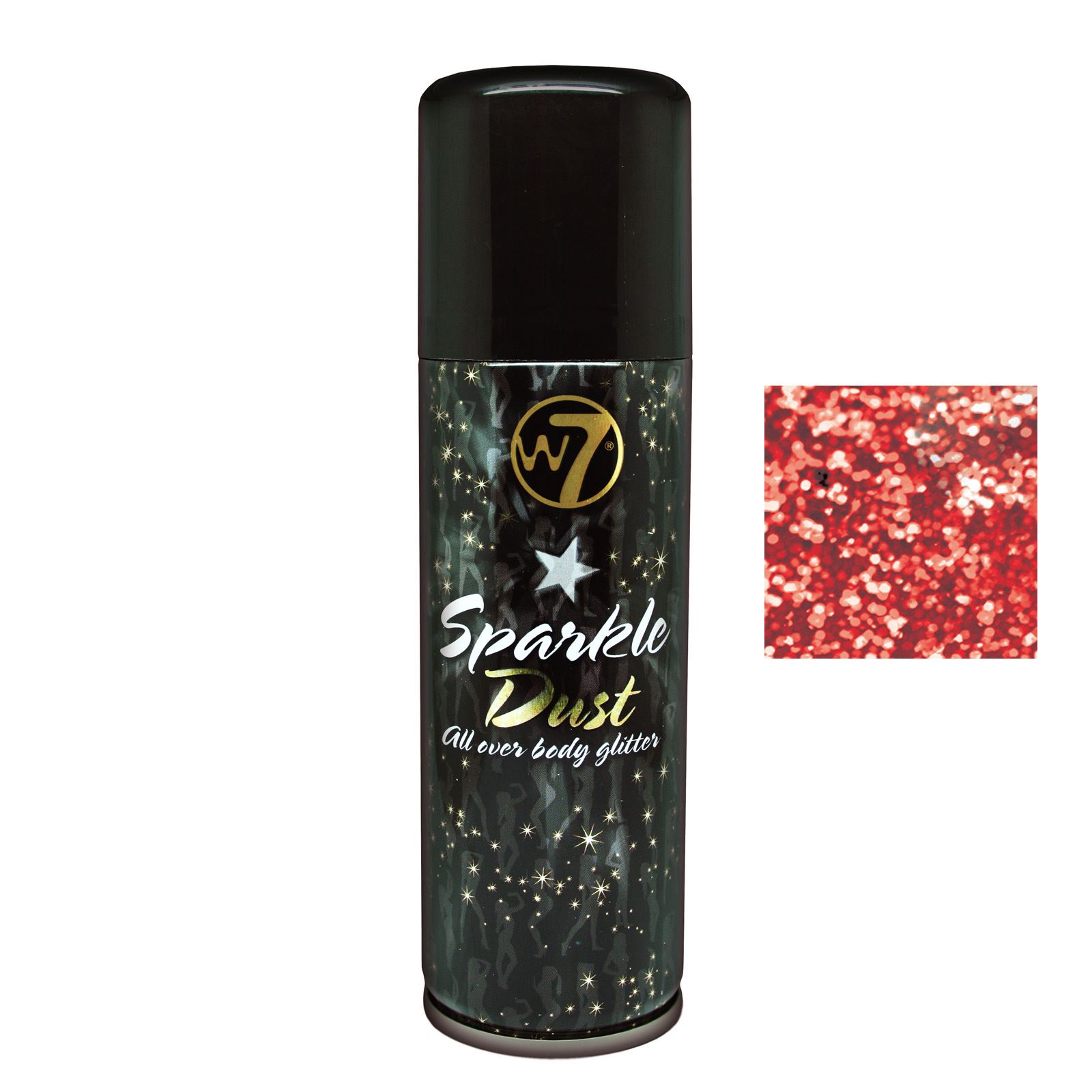W7 GLITTER BODY & HAIRSPRAY WASH OFF DANCE STAGE HAIR SPRAY SPARKLE ALL