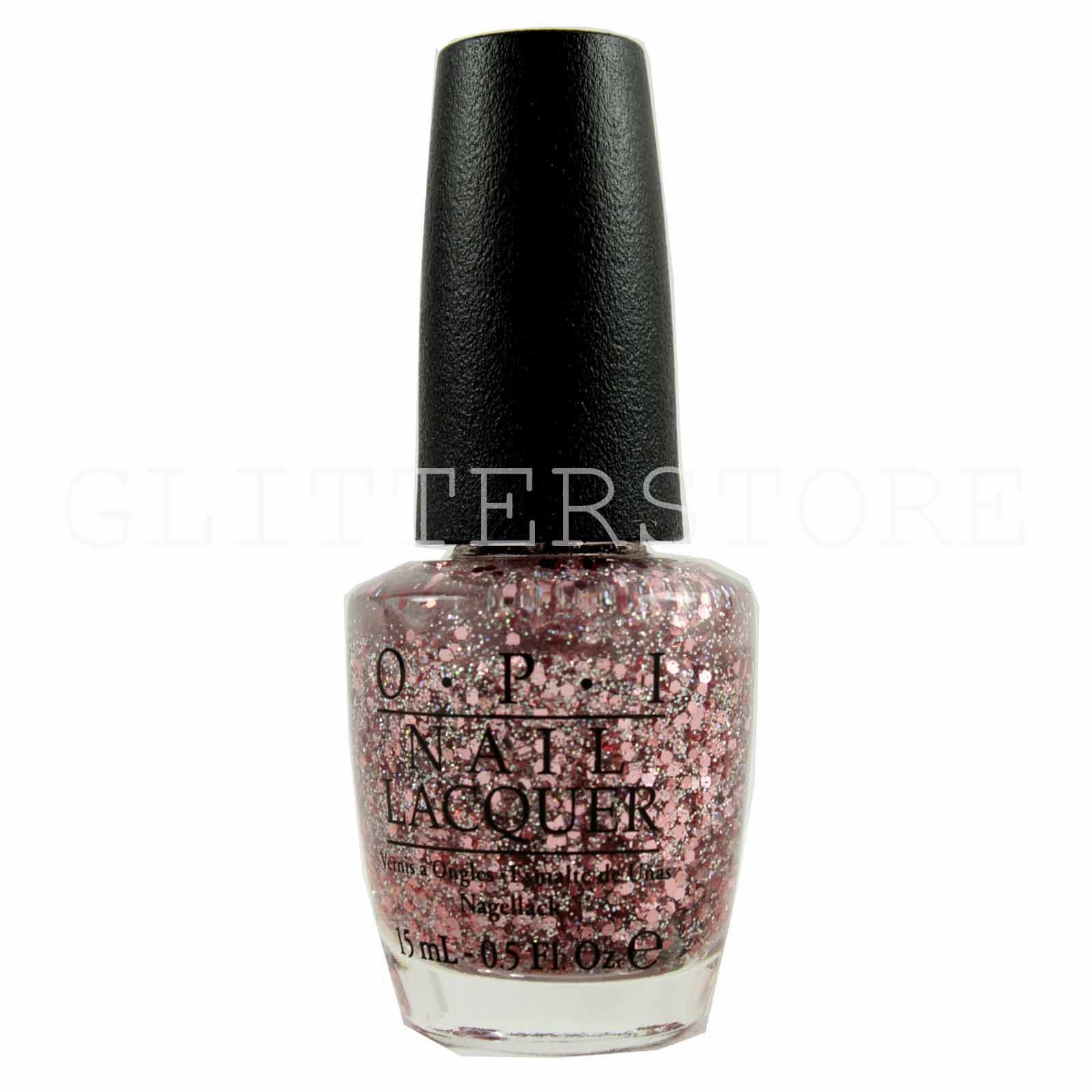Opi nail varnish spotlight on glitter collection nail colour glitter