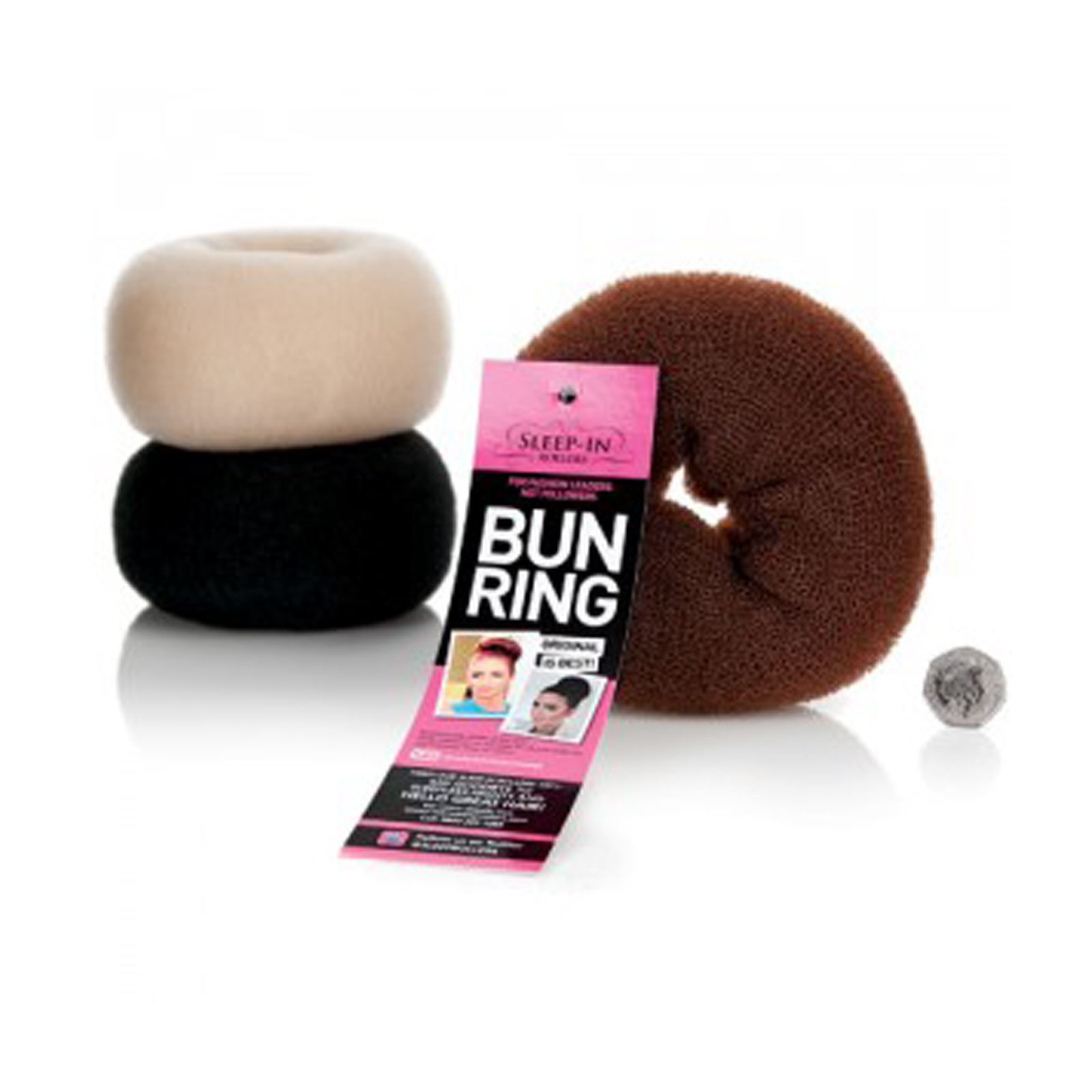 XXL HAIR BIG RING DONUT & PLAIT HAIR BUN RINGS ALL COLOURS BY SLEEP IN ROLLERS eBay