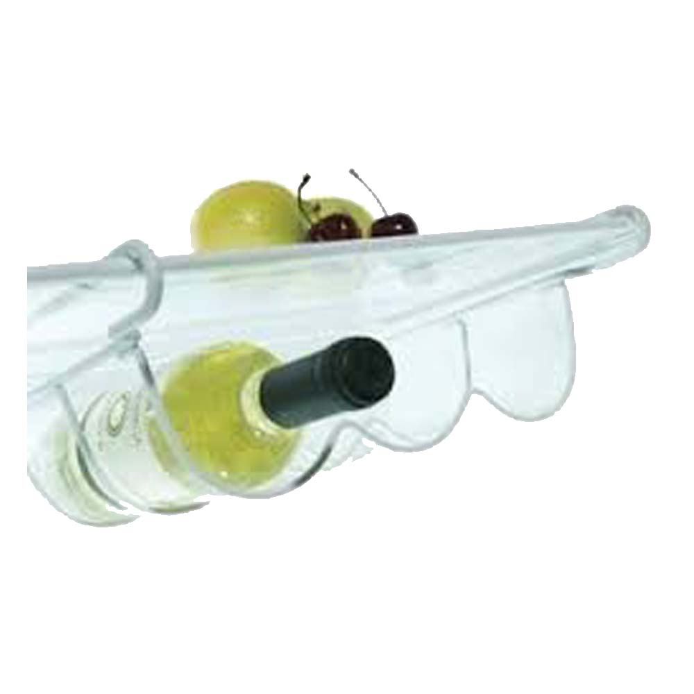 Chrome Universal Fridge Freezer Tidy Rack Wine Rack Drinks Bottle Holder