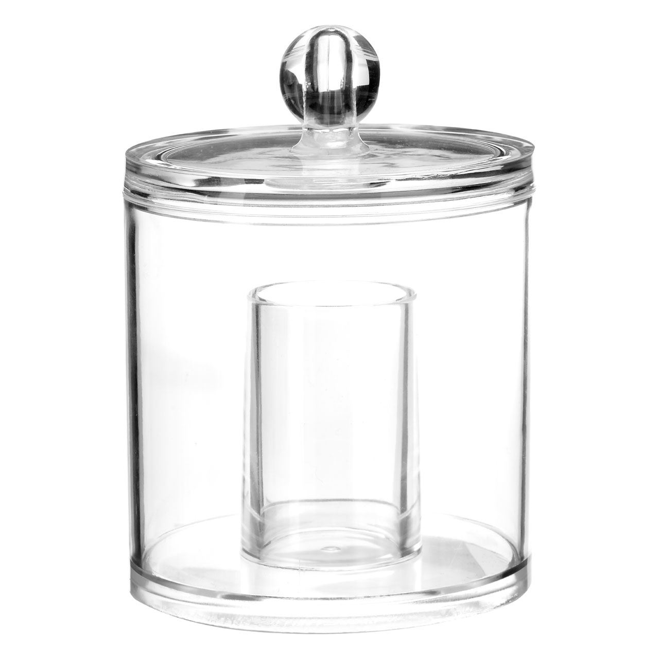 Plastic Cotton Wool Buds Pads Ball Jars Makeup Storage Holder BRAND NEW eBay