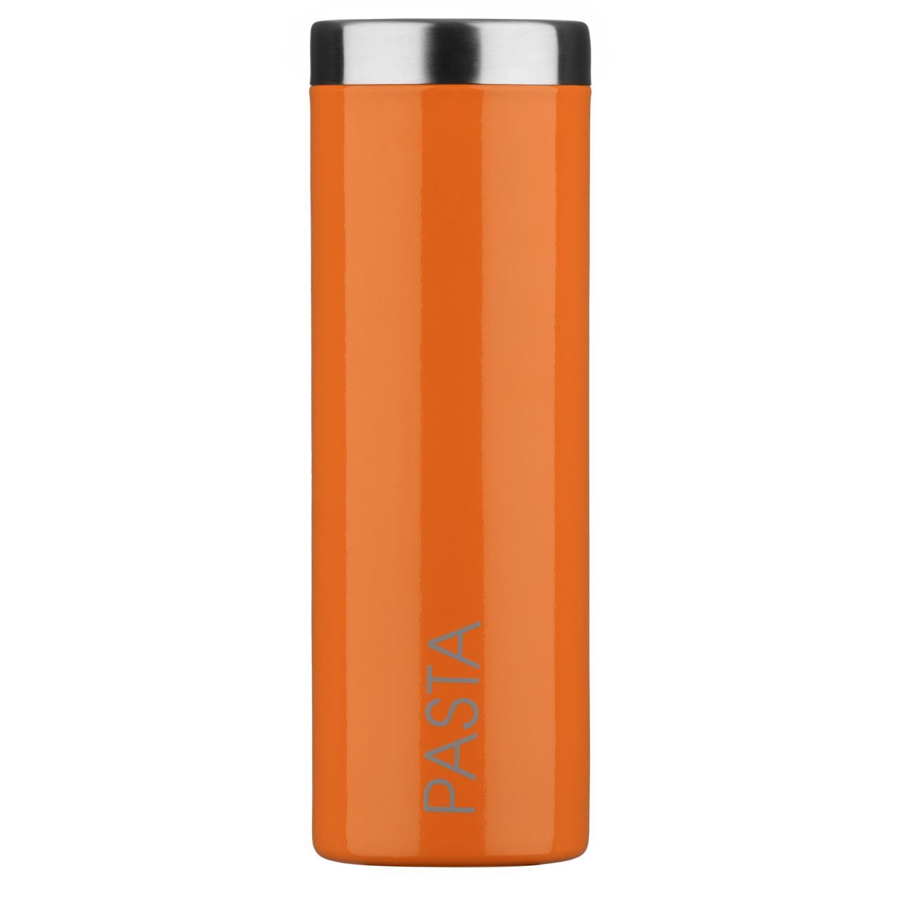 Pasta Jar / Kitchen Jar / Storage Canister / Enamel / Stainless Steel