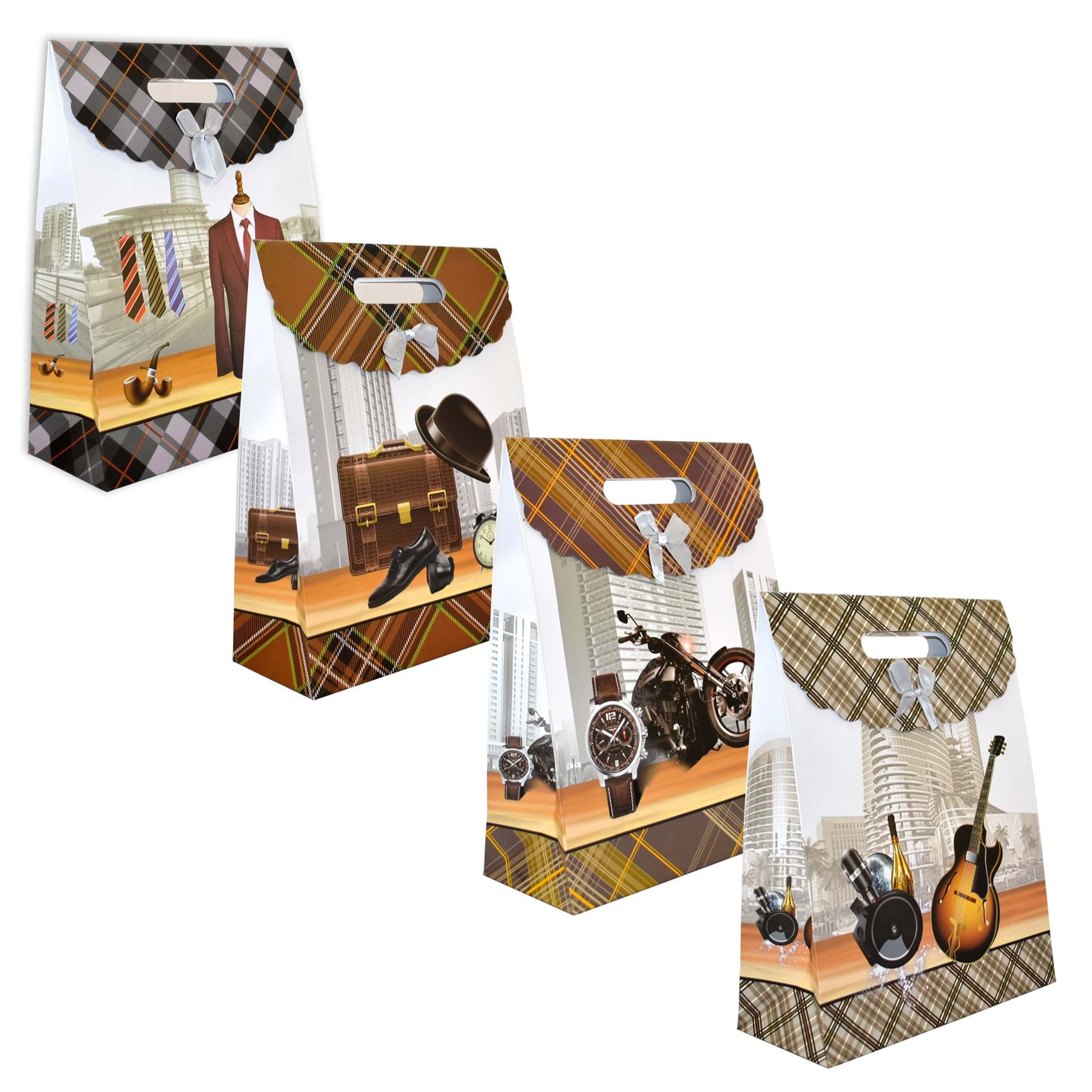 Xmas Gift Bags for Man Christmas Present Bag Male bags eBay