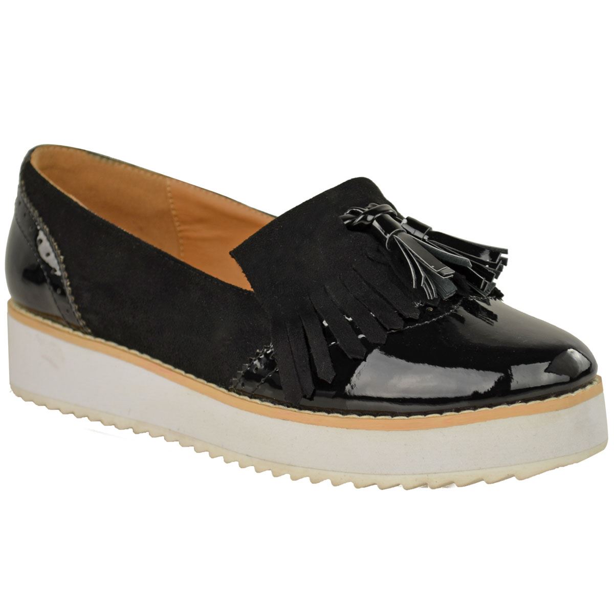 chunky loafer shoes womens loafers flat shoes chunky cleated sole chunky loafer shoes womens loafers flat shoes chunky cleated sole