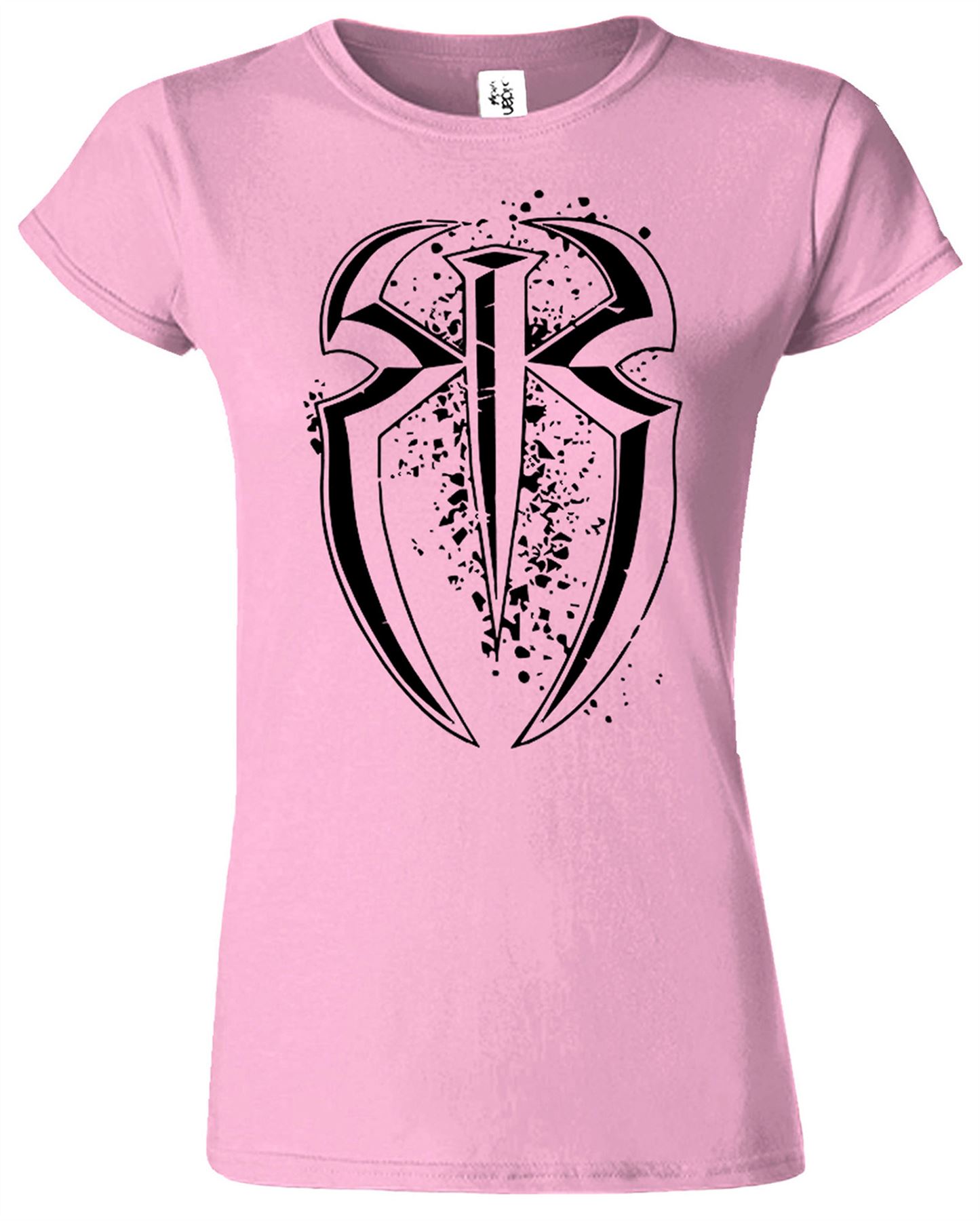 Roman Reigns WWE Champion Womens TShirt Wrestling Spear Logo Skinny