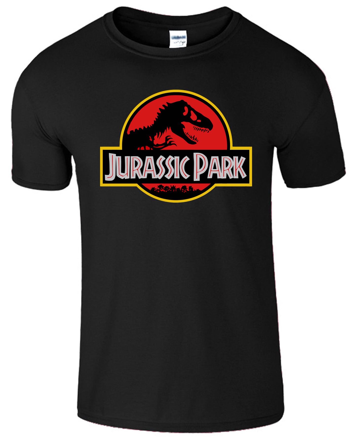 jurassic park mens logo retro top cotton t shirts jurassic park mens logo retro top cotton t shirts