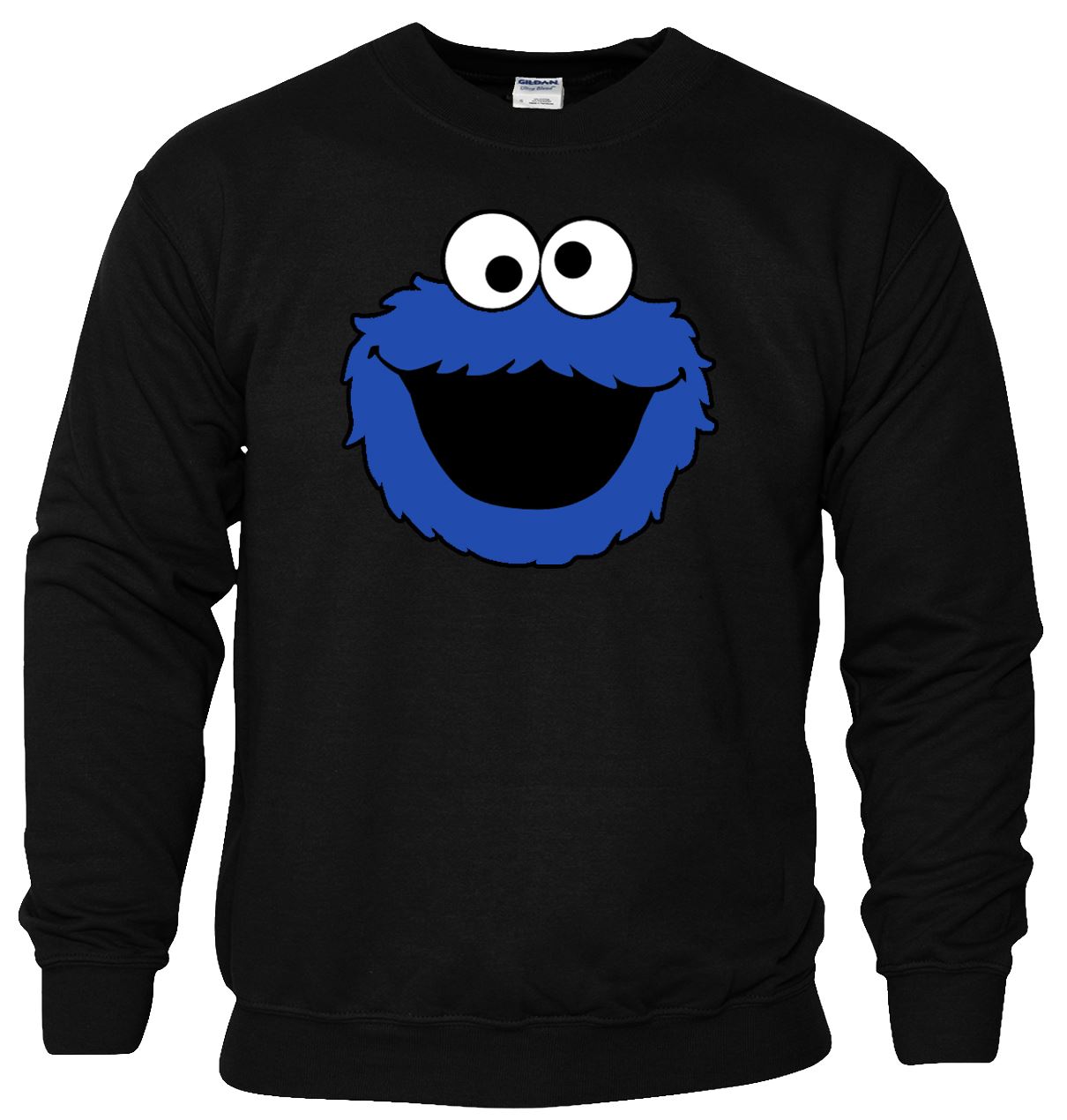 Mens Boys Kids Cookie Monster Sweater Jumper Sweat Shirt All Sizes | eBay