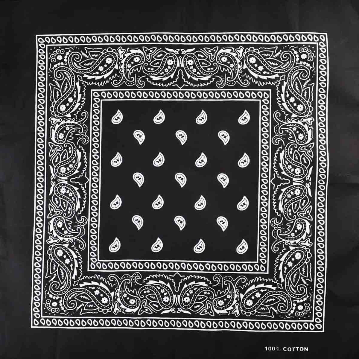 Original Paisley Bandanna, Dragon paisley,YinYang paisley Bandana Made