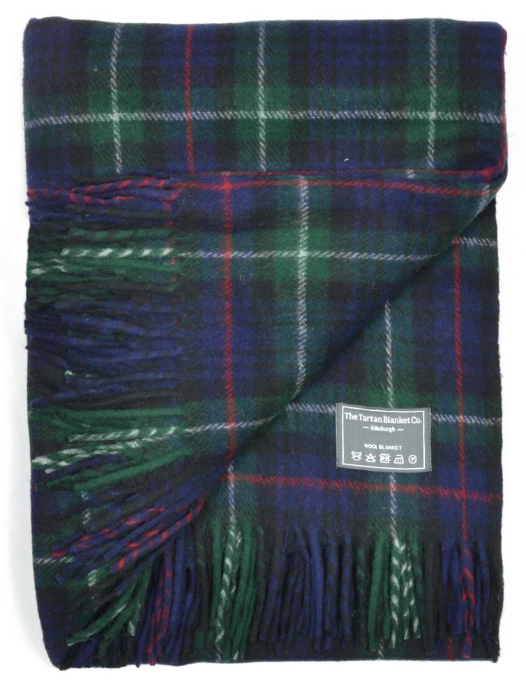 New Classic Scottish Wool Tartan Blanket Throw Rug Gift Various Tartans - Picture 34 of 57