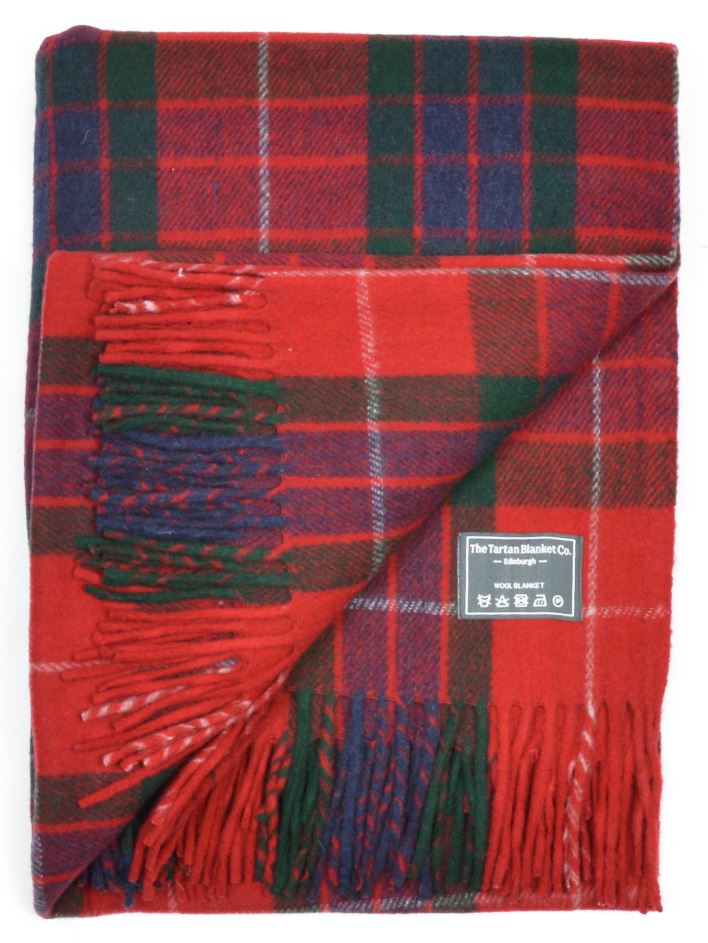 New Classic Scottish Wool Tartan Blanket Throw Rug Gift Various Tartans - Picture 22 of 57