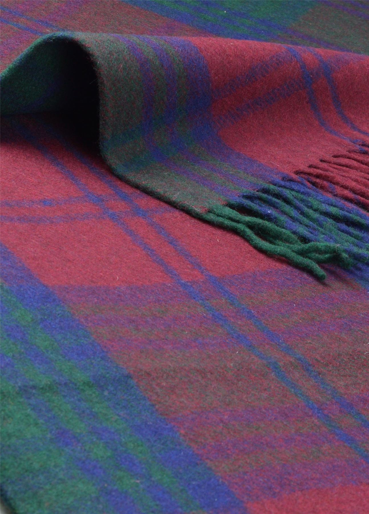 New Classic Scottish Wool Tartan Blanket Throw Rug Gift Various Tartans - Picture 29 of 57