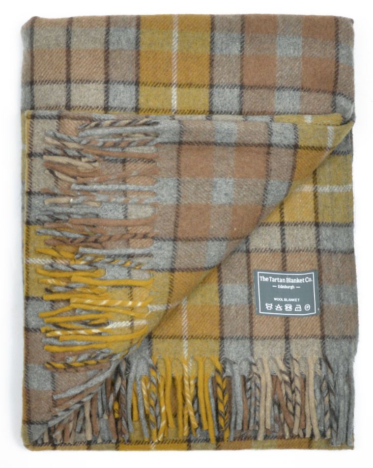 New Classic Scottish Wool Tartan Blanket Throw Rug Gift Various Tartans - Picture 37 of 57