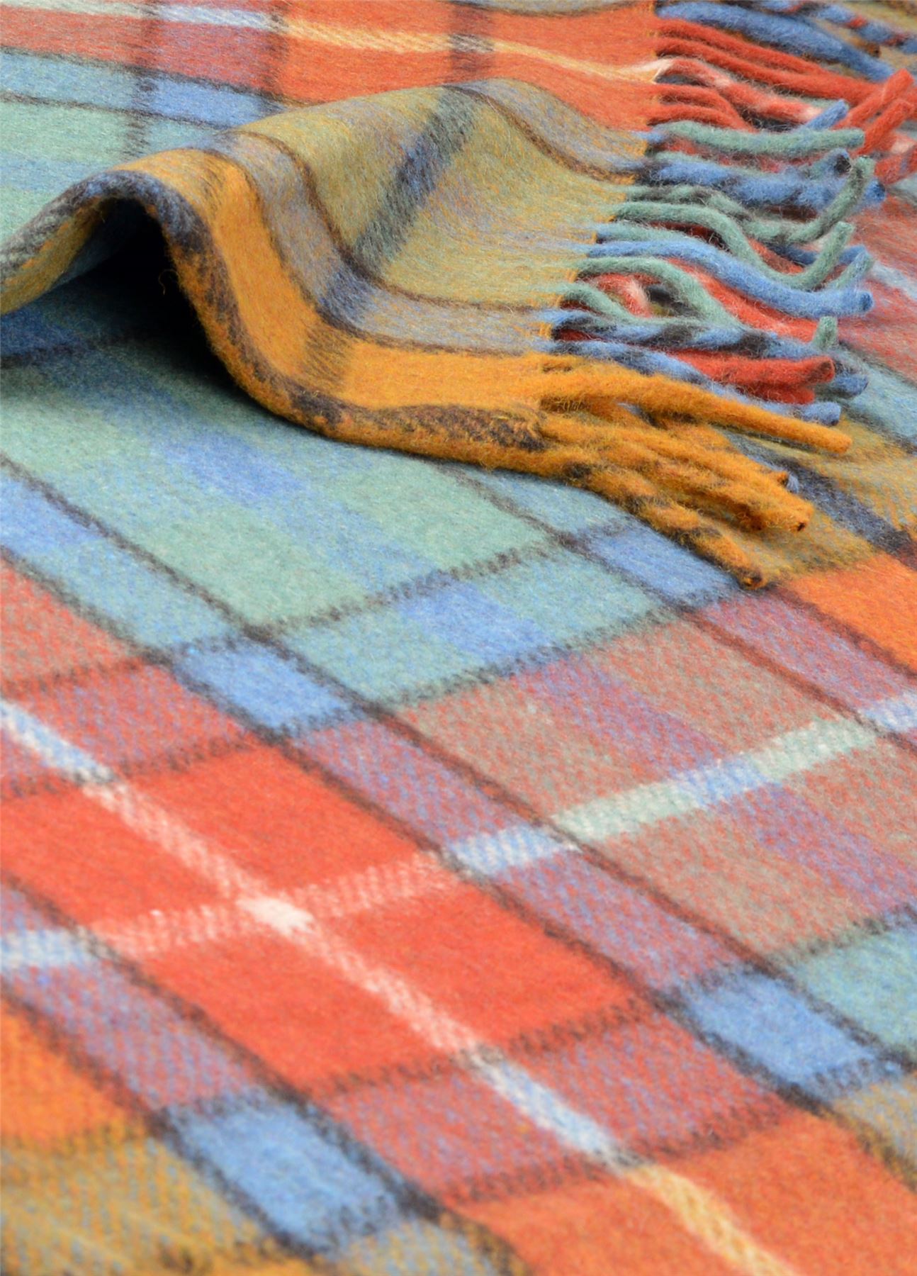 New Classic Scottish Wool Tartan Blanket Throw Rug Gift Various Tartans - Picture 4 of 57