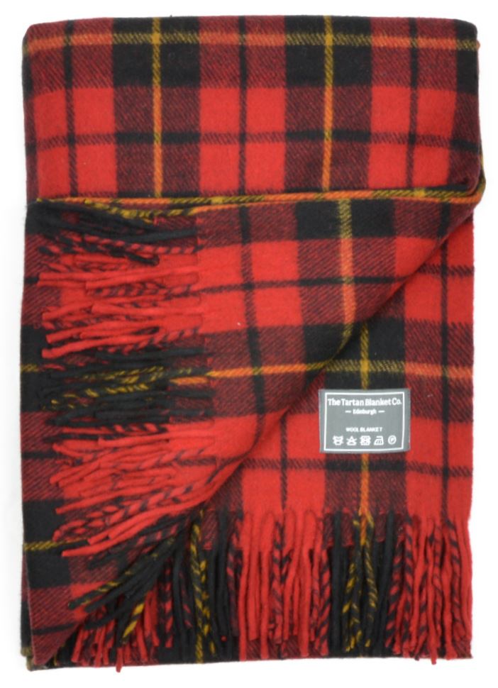 New Classic Scottish Wool Tartan Blanket Throw Rug Gift Various Tartans - Picture 55 of 57