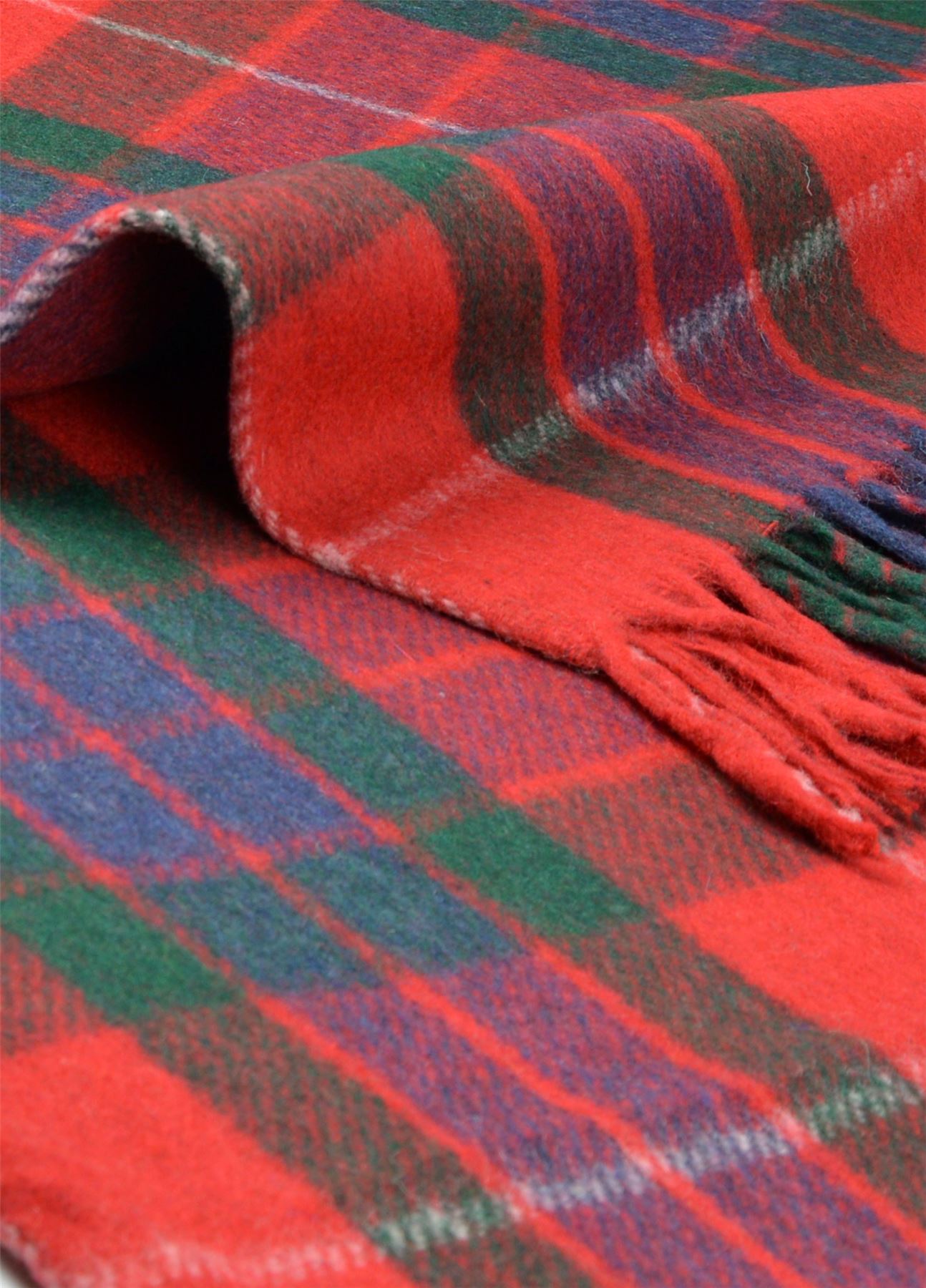 New Classic Scottish Wool Tartan Blanket Throw Rug Gift Various Tartans - Picture 23 of 57