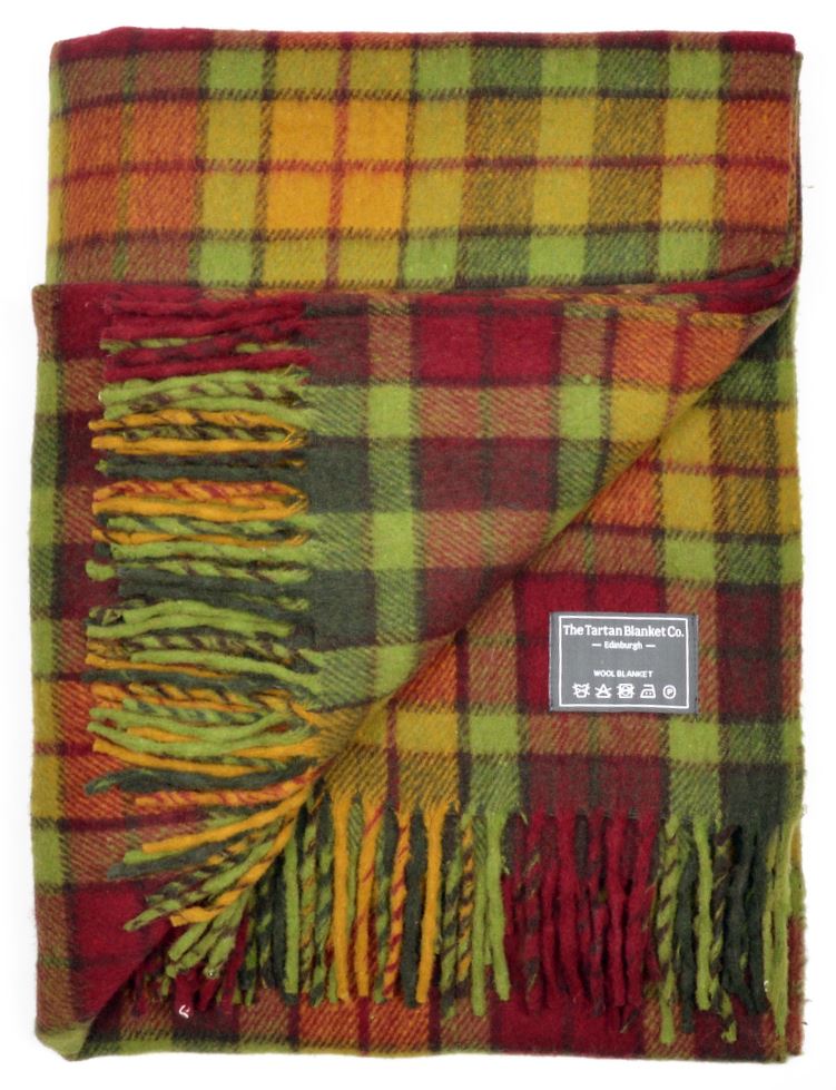 New Classic Scottish Wool Tartan Blanket Throw Rug Gift Various Tartans - Picture 7 of 57