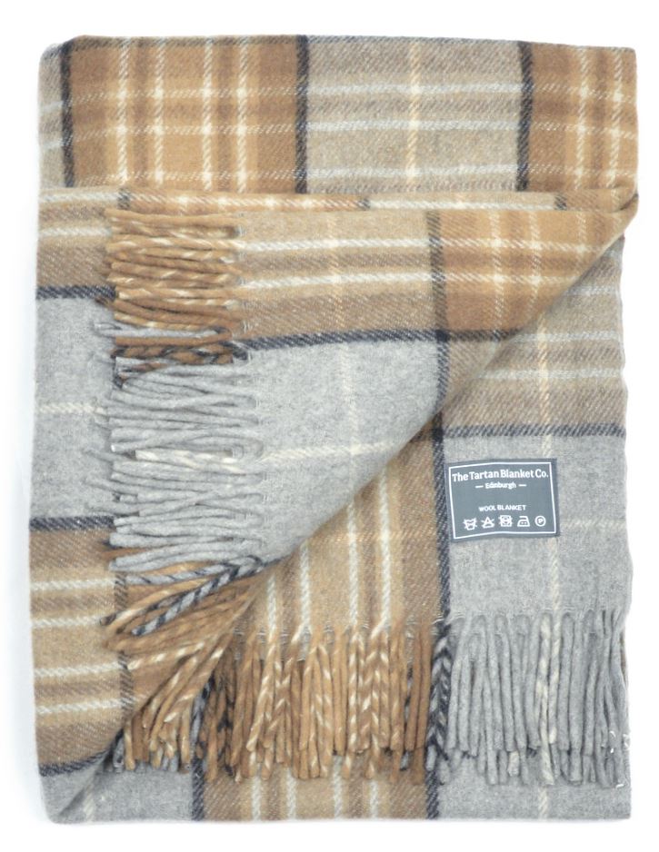 New Classic Scottish Wool Tartan Blanket Throw Rug Gift Various Tartans - Picture 31 of 57