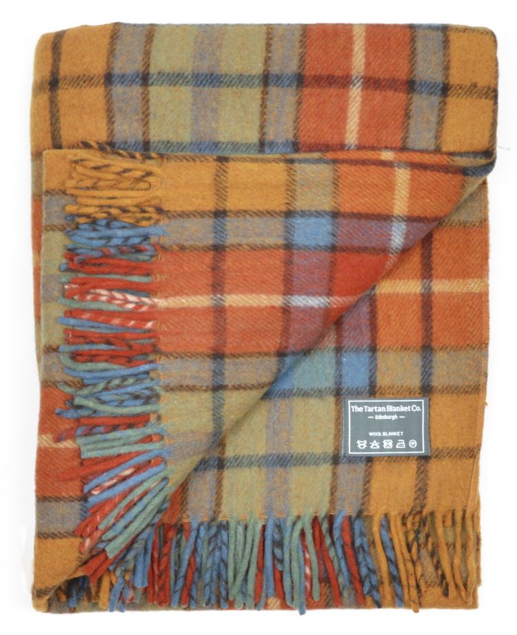 New Classic Scottish Wool Tartan Blanket Throw Rug Gift Various Tartans - Picture 3 of 57