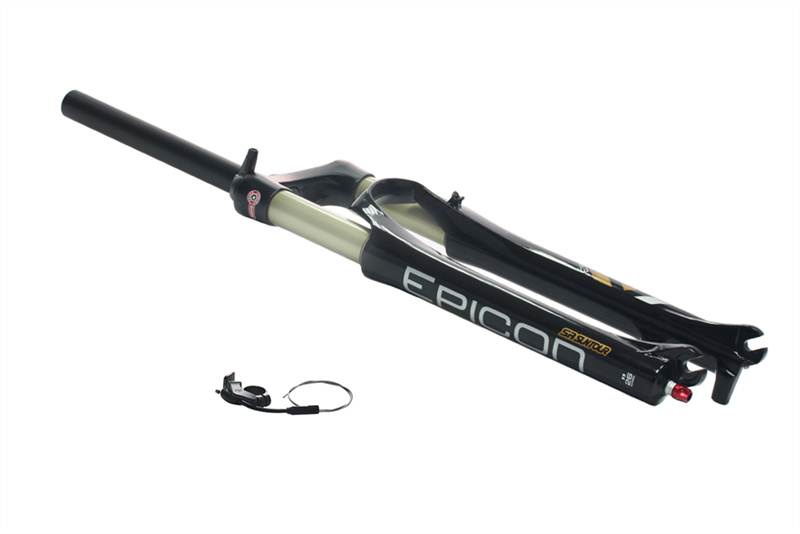 2013 SR Suntour Epicon X2 MTB Fork 100mm Remote Lockout Black Mountain