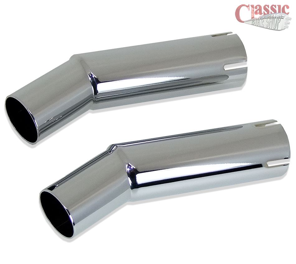 Triumph Bonneville Exhaust Extensions Universal Motorcycle Muffler