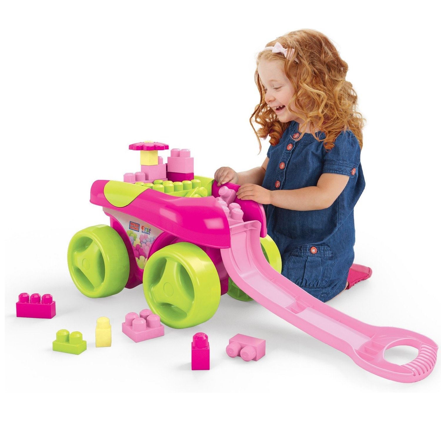Mega Bloks First Builders Play N Go Build N Learn Wagon