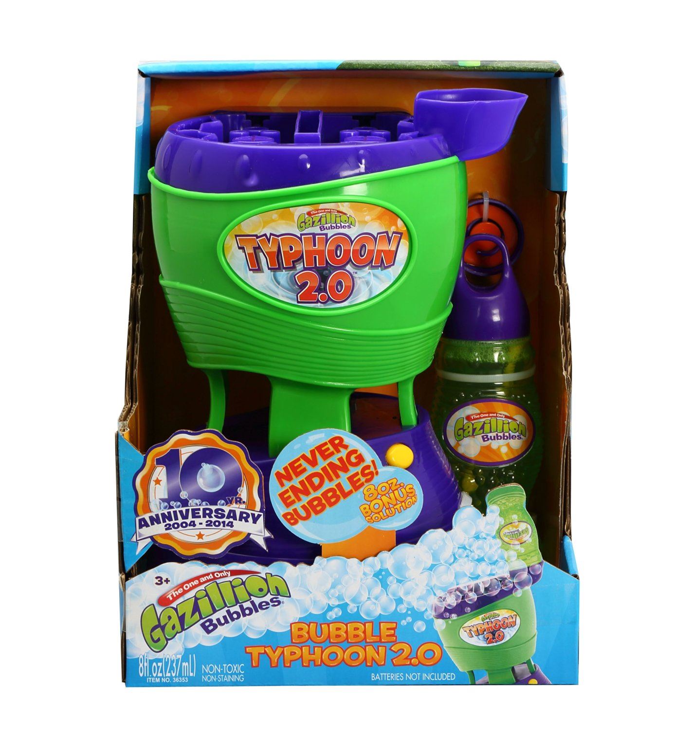 Gazillion Bubbles Electronic Bubble Blower Machine Typhoon 2.0 | eBay